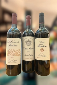 Château Montrose TRIO - 3 Btls of Grand Vin '06 , La Dame de Montrose '20 , Tertio de Montrose '18
