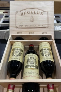 Château Angelus "Les Intemporels III" Vertical Case 1995, 2000, 2005 (3x 750ml)