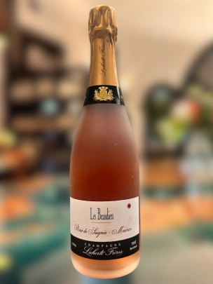 Laherte, Rosé de Saignée, Les Beaudiers, Extra Brut, Chavot-Courcourt, RM, 2021 (750ml)