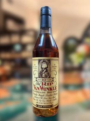 Pappy Van Winkle, Old Rip Van Winkle, Kentucky Straight Bourbon Whiskey, 10 years (750ml)