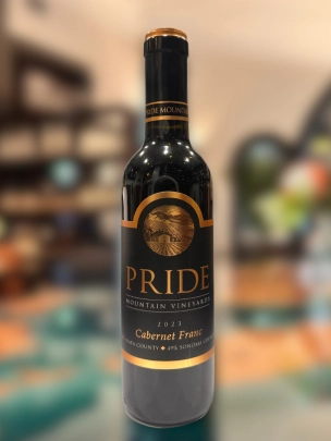 Pride Mountain, Cabernet Franc, Napa & Sonoma County, California, 2023 (375ml)