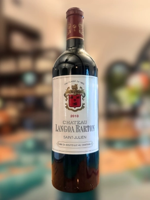 6 BTLS Château Langoa Barton, St. Julien, Bordeaux, 2010 (750ml)