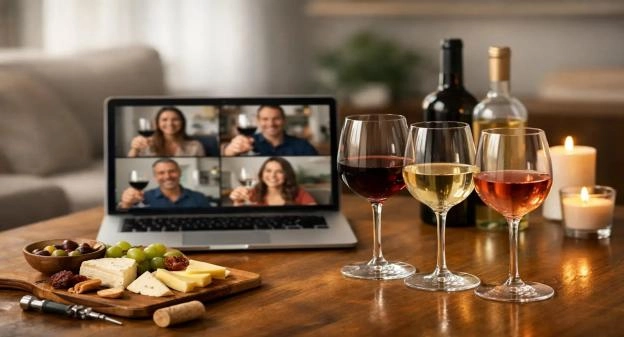 How to Host a Virtual Wine Tasting at Home